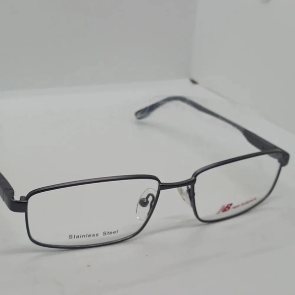 NWT MEN'S NEW BALANCE EYEGLASS FRAMES NB504 GUNMETAL - Picture 2 of 4